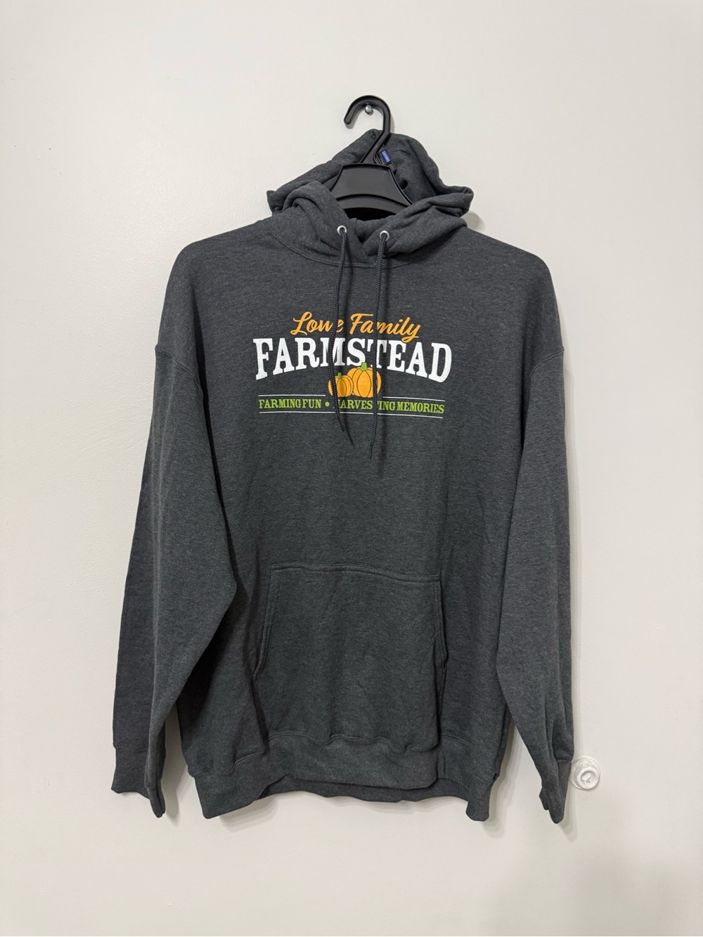 Charcoal Graphic Hoodie -